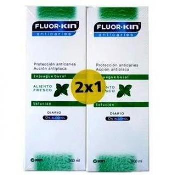 Fluor-kin Colutorio Menta Fresca - 500ml - 2x1.