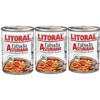 Litoral Fabada Asturiana 435 gr. - [Pack de 3]