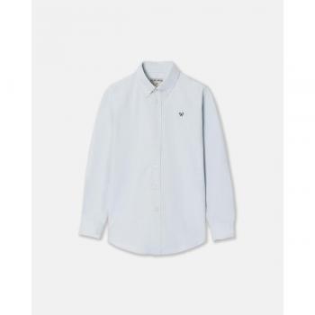 Camisa sport kids clasica oxford verde para Niño
