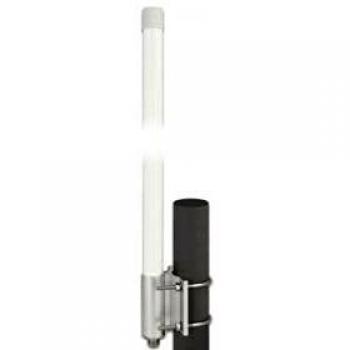 Antena 5G LTE N hembra omnidireccional de 33.5 cm con ganancia de -2.14 a -2.93 dBi para montaje en pared y mástil, exterior