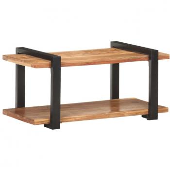 vidaXL TV Cabinet 90x40x40 cm Solid Acacia Wood