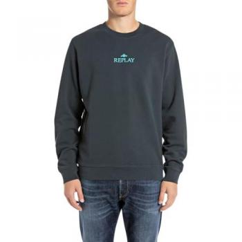 Sudadera Replay CODI Gris para Hombre en Tallas S, M, L y XL