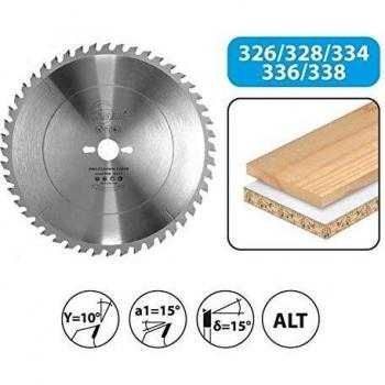 Sierra Circular de Carburo para Madera 400x30mm 96 Dientes Alterno - Leman