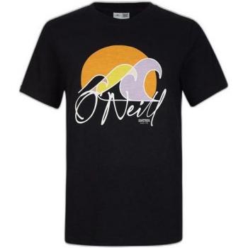 Camiseta de Manga Corta O'Neill Luano Graphic para Mujer en color Negro