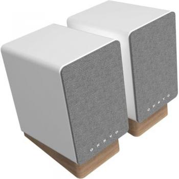Monitores Activos Onkyo GX-10DB Bluetooth 5.3, 30W, Pareja Blanca