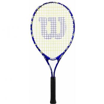 Raqueta de tenis Wilson Minions 3.0 JR 25 para niños, ligera, diseño colorido de Minions, tamaño 25 pulgadas, ideal para jugadores jóvenes principiantes