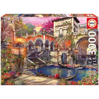 Educa 3000-Piece Puzzle: Venice Romance