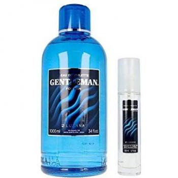 Luxana Gentleman For Men Agua de Tocador Lote 2 Pz 1000+50 ml