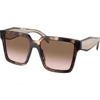 Prada PR 24ZS 07R0A6 56-16 Caramel Tortoise Square Sunglasses