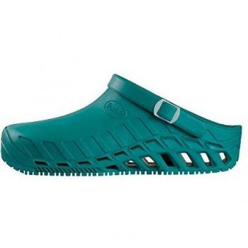 Scholl Clog EVO, Pantuflas Unisex Adulto, Verde, 38.5 EU