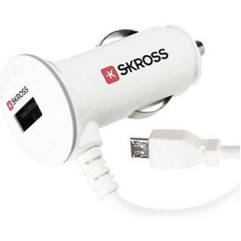 skross SKR2900613 - Cargador De Mechero Usb / Micro Usb