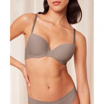 Triumph Pure Micro Padded Underwire Bra - Rose Brown