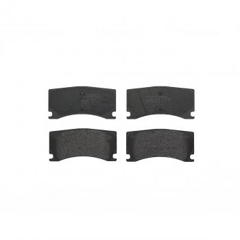 BREMBO P36024 Low-Met Front Disc Brake Pad Set for JAGUAR/PEUGEOT (Set of 4)