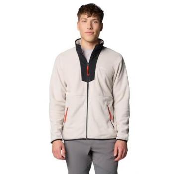 Forro Polar Columbia Sequoia Grove Full Zip Fleece Beige Claro Hombre Talla L