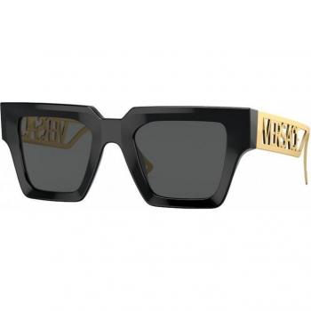 Versace 90s Vintage Logo VE4431 GB1/87 50-22 Black Sunglasses