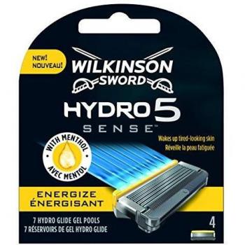 WILKINSON Hydro5 sense maquinilla de afeitar recambio blíster 4 uds