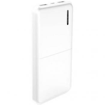 XO Powerbank PB70 - 13000mAh - Carga Rápida - Indicador LED - 2 USB - 2A - Color Blanco