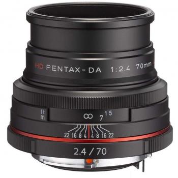 Pentax HD DA Limited 70mm F2.4 Lens - Black