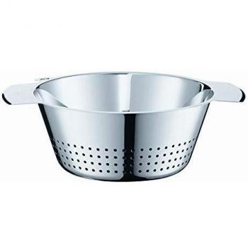 Rösle 28 cm Stainless Steel Colander with Handles, Dishwasher Safe