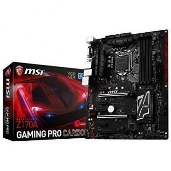 MSI Z170A GAMING PRO CARBON, Z170, DualDDR4-2400, SATAe, HDMI, DVI, USB 3.1, ATX