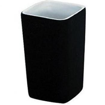 MSV 141034 - haití de cerámica de Color Negro Taza, 6 x 10 cm