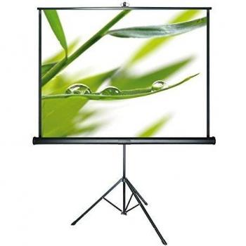 Pantalla de Proyección Celexon Deluxx Advanced con Trípode 172x172cm, Ganancia 1, Formato 1:1