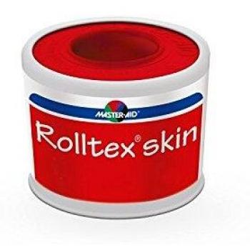 M-AID ROLLTEX SKIN CER 5X5 - Vendas adhesivas de tela no tejida, hipoalergénicas, impermeables, transpirables, con propiedades de alta adherencia y resistencia, ideales para