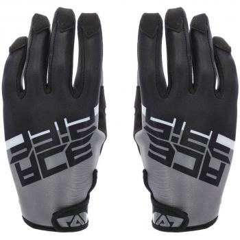 Guantes de Cross Acerbis Neoprene 3.0 Negro-Gris (XL)