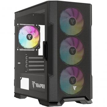 Tempest Stockade ARGB M-ATX Cristal Templado USB 3.0 Negra