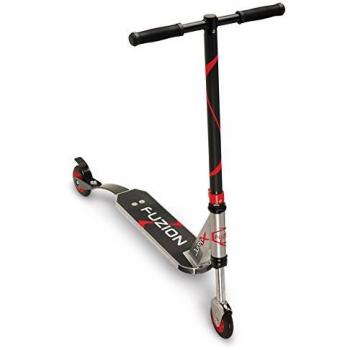 City Scooter Fuzion JumpX Red Alu negro/rojo/plata