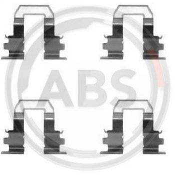 Kit de Accesorios ABS 1255Q para Pastillas de Frenos de Disco
