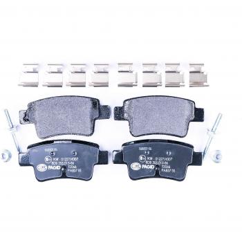 HELLA 8DB 355 015-861 Brake Pad Set, disc brake - T2066
