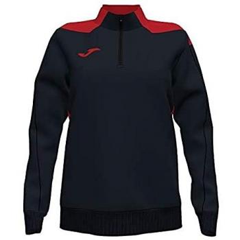 Sudadera de fútbol Joma Championship VI mujer negro rojo