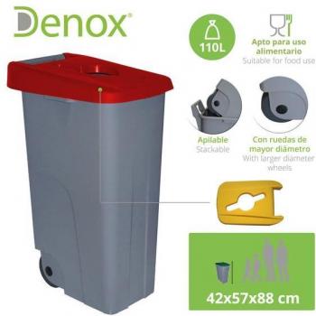 Contenedor Reciclo 110L Prosperplast + Bolsas Basura Ecológicas