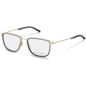 Porsche Design P8365 B Armazones y Lentes Recetados para Hombre Dorados 53