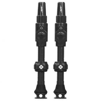 Muc-Off Precision Engineered Big Bore Lite Tubeless Valves - Large 45mm with Revolutionary Airflow Technology for MTB/Road/Gravel Bikes