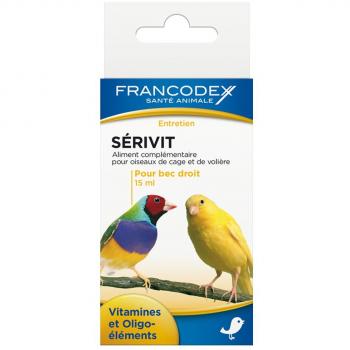 Francodex Suplemento Vitamínico Serivit para Pájaros