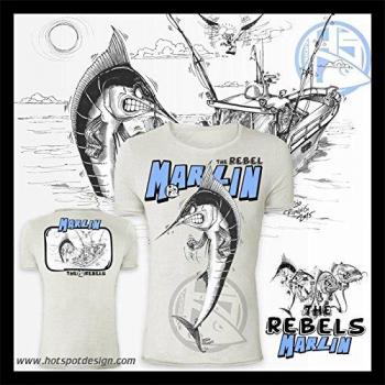 T-shirt MARLIN Hot Spot - XL