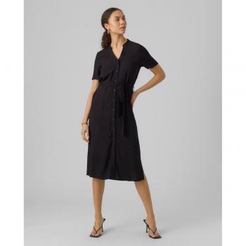 Vero Moda Vestido Midi De Manga Corta Vica