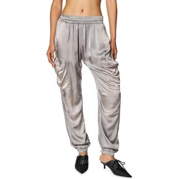 Diesel P-Mirow-N1 Cargo Trousers, Gray Female, Sizes: XL, S