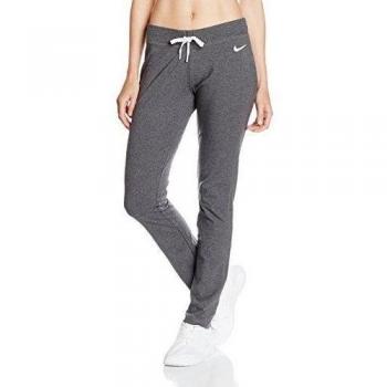 NIKE W NSW OH JRSY Pantalón, Mujer, Gris/Blanco, L