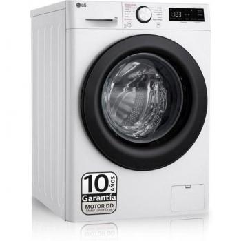 Lavadora LG F4WR5009A6W Carga Frontal 9Kg Clase A-10% 1400 rpm con Función Vapor Blanca