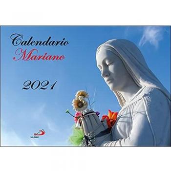 Calendario de pared mariano 2021
