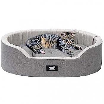 Cama Desinfectada para Perros y Gatos Ferplast Dandy 55 con Protección Antibacteriana y Lavable (55x41x15 cm)
