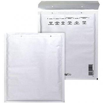 Bong AirPro - Pack de 100 bolsas acolchadas, 180 x 165 mm, color blanco