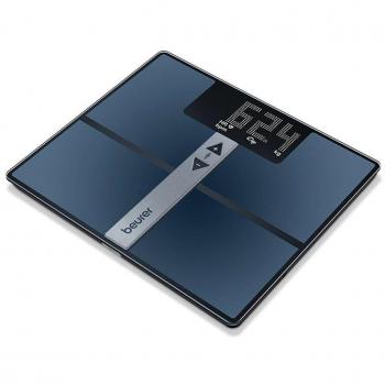 Beurer BF 980 WIFI Diagnostic Bathroom Scale with Bluetooth and Heart Rate Monitoring (Max Capacity: 180 kg)