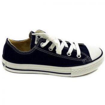Converse Chuck Taylor All Star Low Top Kids' Casual Shoes in Navy Canvas