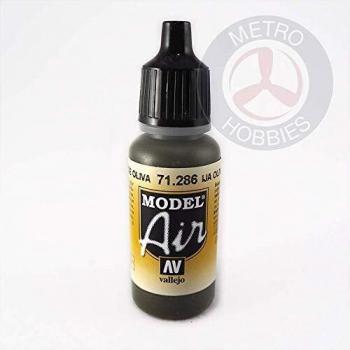 Av vallejo model air 17mlzija oliva verde