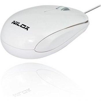 Nilox MT20 - Ratón (USB, Cable, Windows 2000, Windows 7 Home Basic, Windows 7 Home Basic x64, Windows 7 Home Premium, Windows 7 Home, Travel, Óptico, Ambidextro)