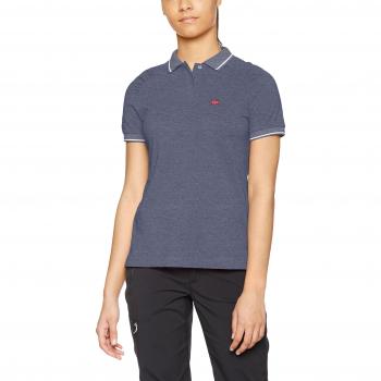Odlo Polo Mujer, Mujer, Color Peacoat Melange, tamaño Medium